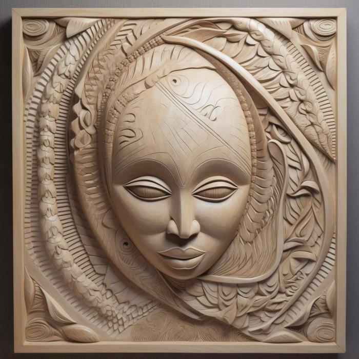 نموذج ثلاثي الأبعاد لآلة CNC 3D Art 